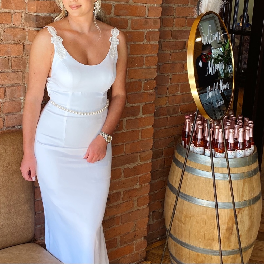 Jovani Gown- Ivory - Picture 4 of 8